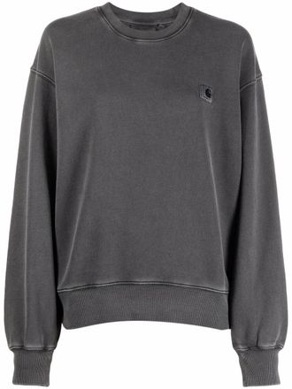 Carhartt Work in Progress Felpa con applicazione Nelson - Nero