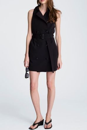 Kenneth Cole Trench Minidress in Black at Nordstrom, Size 0