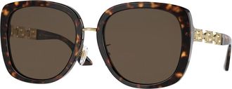 Versace Dames, Accessoires, Bruin, Maat: 56 MM