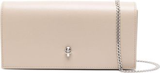 Alexander McQueen small Skull cross body bag - women - Calf Leather - OS - Neutrals