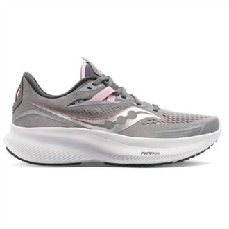 Saucony Womens Ride 15 Shoes In Alloy/quartz