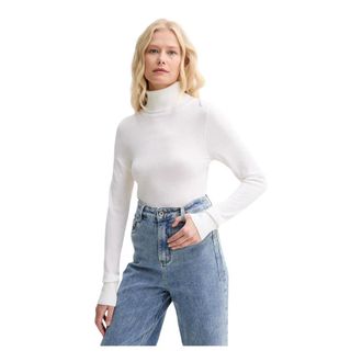 &Aacute;eron Truien & Vesten, Dames, Wit, S, Wol, Tender Turtleneck