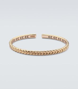 David Yurman Pulsera Chevron de oro de 18 ct