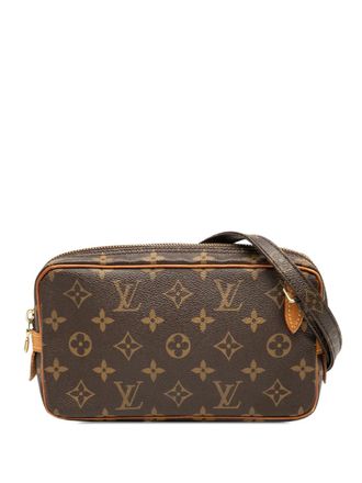Louis Vuitton 1998 Monogram Pochette Marly Bandouliere crossbody bag - Brown