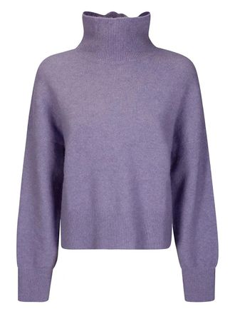 Sams&oslash;e & Sams&oslash;e Nola high-neck sweater - Purple