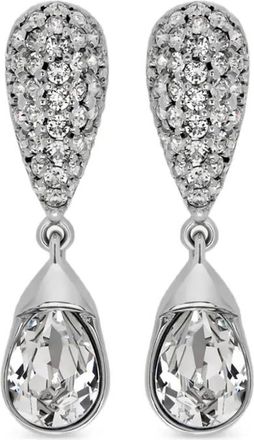 Oscar De La Renta Orecchini con cristalli - Argento