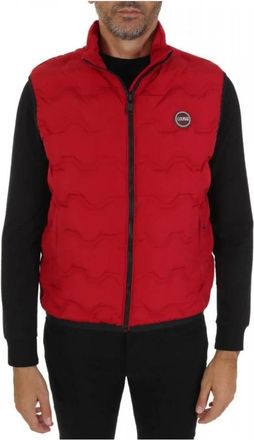 Colmar Uncommon Logo Vest - Heren - Bodywarmers - Rood - XL - Jassen