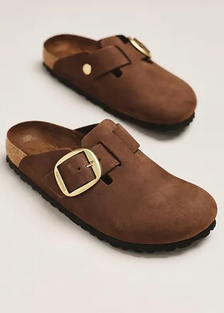 Birkenstock Boston Big Buckle Clogs