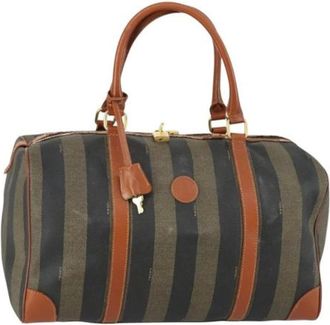 Fendi Pre-owned Weekend Bags, female, Multicolor, Size: ONE SIZE Pre-owned Plastic Weekend Bag