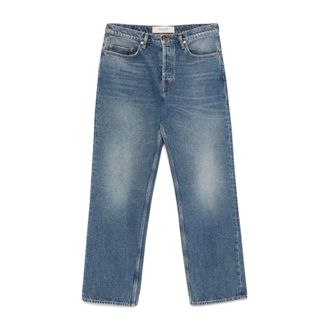 Golden Goose Blue Skate Trousers for Men
