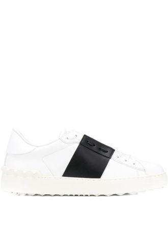 Valentino Garavani White Leather Sneakers