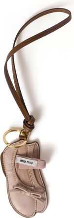 Miu Miu Miu Ballet Trick Keychain