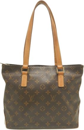 Louis Vuitton Brown Monogram Canvas Tote Bag (Pre-Owned)