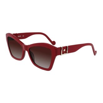 Liu Jo Sunglasses, female, Red, Size: 56 MM Burgundy Sunglasses Lj754S