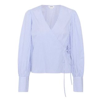 Soaked In Luxury Blusa - Blouses & Shirts - Mujer - Azul - XL