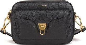 Coccinelle Tassen, Dames, Zwart, ONE Size, Katoen, Beat Soft Ribb Handbag