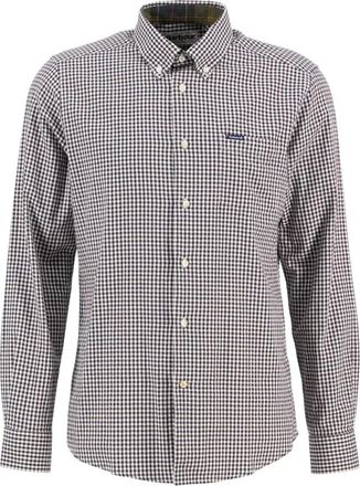 Barbour Padshaw Tailored Shirt - Heren - Casual Overhemden - Grijs - 2XL - Katoen - Overhemden