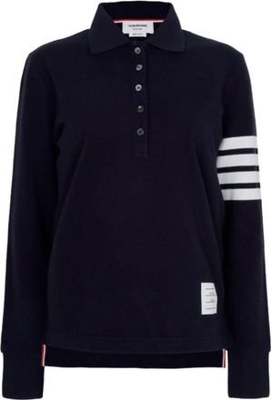 Thom Browne (WMNS) (W) Thom Browne Collar T-Shirt Navy FJP053G-07976-415