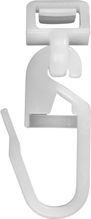 OEM Paquete De 100 Deslizadores De Cortina De Clic - 3,6 A 4 Mm - Para Fruncir Cinta - Adecuados Para Rieles De Cortina