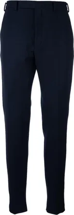 Prada Suit Trousers, male, Blue, Size: S Technical Gabardine Pants