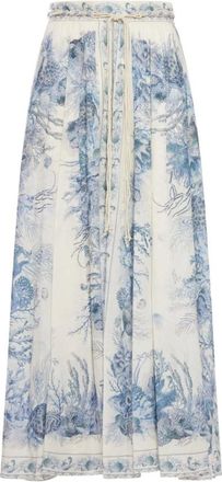 Zimmermann Rokken, Dames, Wit, M, Maxi Rok