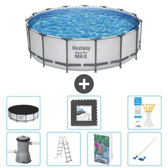Bestway Piscina Bestway Steel Pro Max Redonda - 488x122 Cm - 8-piezas S610