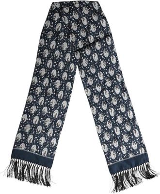 Dolce & Gabbana Silk Sjaal voor Nek en Schouders - Heren - Zijden sjaals - Veelkleurig - ONE Size - Accessoires