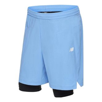 New Balance Casual Sport Shorts Asia Sizing Light Blue 5VD24511-LBL