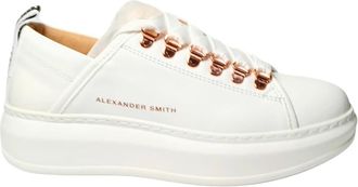 Alexander Smith Pelle Sneaker - Dames - Sneakers - Wit - 36 EU - Schoenen