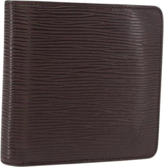 Louis Vuitton Pre-owned Wallets, female, Brown, Size: ONE SIZE Pre-owned Leather Wallet