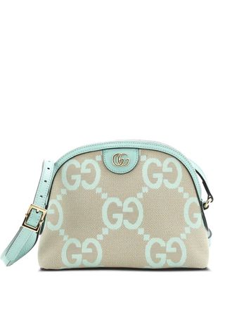 Gucci Ophidia Dome Jumbo GG Canvas Small shoulder bag - Verde