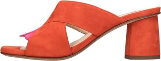 Chie Mihara Luri Mules - Dames - Muiltjes - Rood - 37 EU - Leer - Schoenen