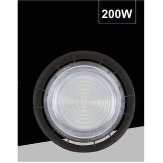Trade Shop Trade Shop Traesio - Trade Shop - Led Faretto Ufo Lampada A Sospension 200 Watt Ip65 Luce Naturale 4000k He-200w