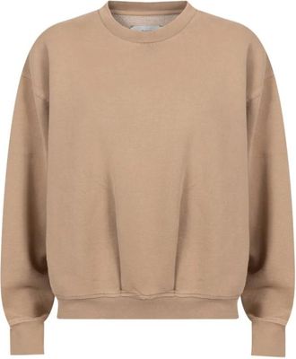 &Acirc;m&egrave; Novela Sweatshirt - Dames - Sweatshirts - Beige - M - Katoen - Hoodies & sweatvesten