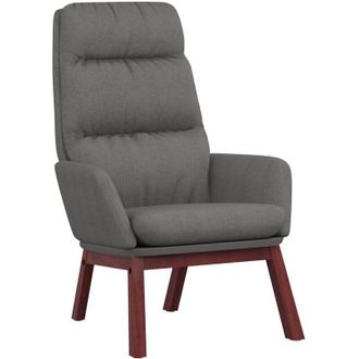 Nova Sill&oacute;n De Relax De Tela Gris Claro Vidaxl
