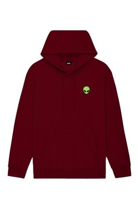 Dalix Alien All Day Hoodie in Burgundy at Nordstrom, Size Xxx-Large