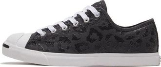 Converse (WMNS) Converse Jack Purcell LP Low Sole Trendy Retro Casual Sneakers Black White 570527C