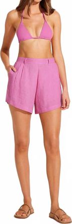 Vitamin A Getaway Pull-On Short In Bubblegum