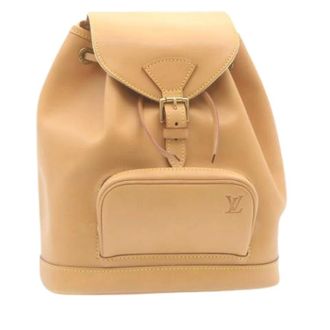 Louis Vuitton Pre-owned Vintage Leren Rugzak - Dames - Pre-owned - Beige - Maat: ONE Size Leer
