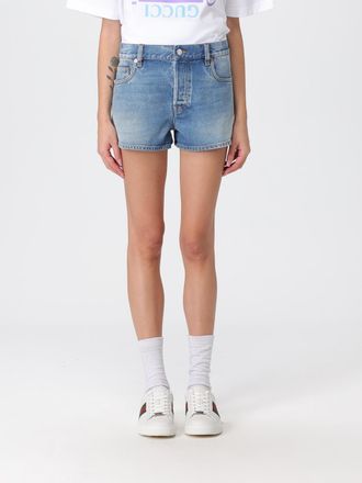 Gucci Pantaloncino Gucci in denim di cotone