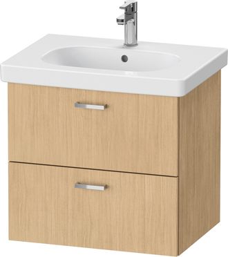 Duravit Duravit - Xbase Mueble De Ba&ntilde;o Colgado En La Pared W:60.00 Cm Con 2