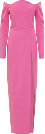 M&ocirc;not Pink Off Shoulder Maxi Dress