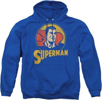 Gildan DC Comics Super Circle Adult Pull Over Hoodie / Hooded Sweatshirt