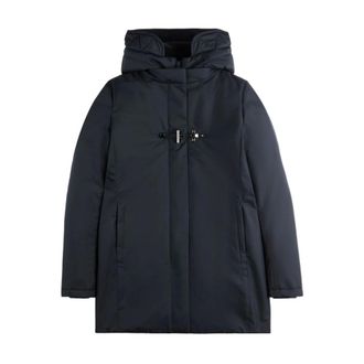 Fay Dames, Jassen, Blauw, Maat: XL Gabardine