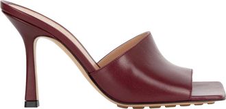 Bottega Veneta Tubular leren muiltje - Dames - Muiltjes - Bruin - 38 EU - Leer - Schoenen