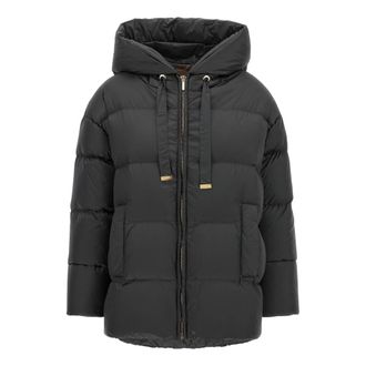 Max Mara Nerine Winterjas - Dames - Jassen - Zwart - Maat: 2XS Polyamide
