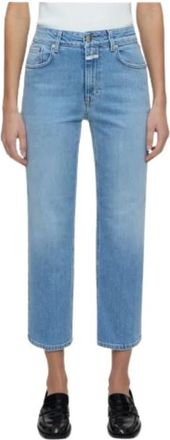 Closed Mid Blue Denim Cropped Jeans - Dames - Cropped Jeans - Blauw - W33 - Denim - Jeans