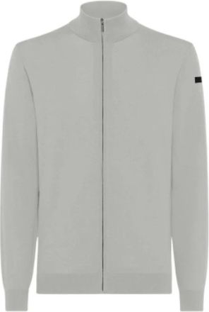 Roberto Ricci Design Maxell Zip Sweater - Heren - Vesten met rits - Grijs - S - Hoodies & sweatvesten