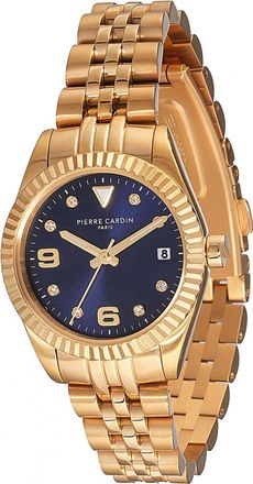 Pierre Cardin Womens CF-1012-MG-3 Ladies Watch - Gold - One Size