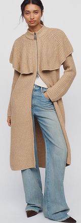 Maeve Long Capelet Duster